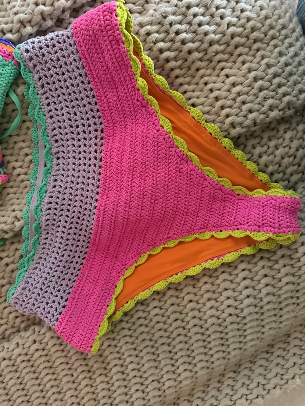 BeachRiot Crochet  Bikini- Winona top and Wyatt Bottoms - Picture 5 of 9